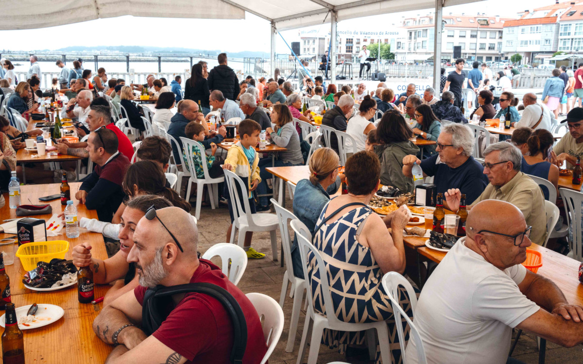 Vilanova de Arousa, referente con la XXX Fiesta del Mejillón y Berberecho