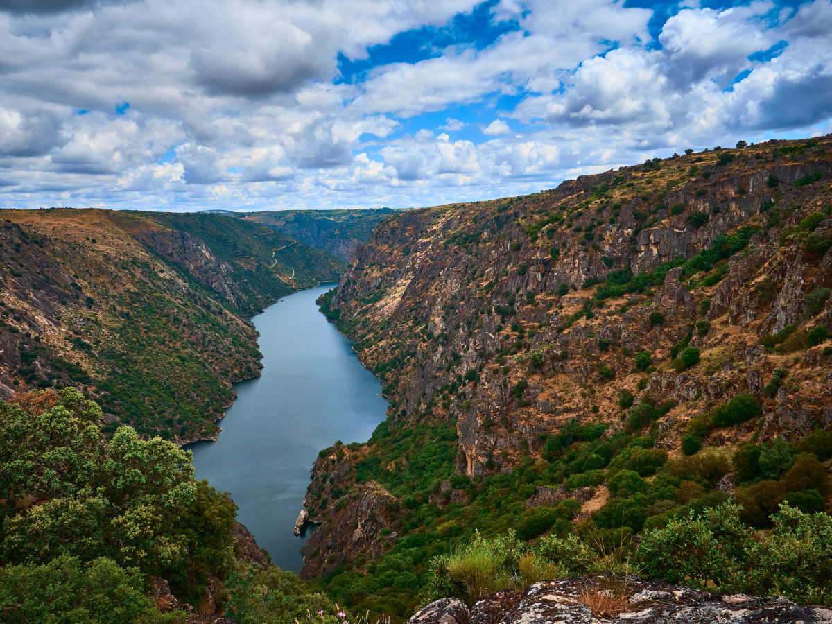 Río Duero en el Parque Natural Arribes del Duero