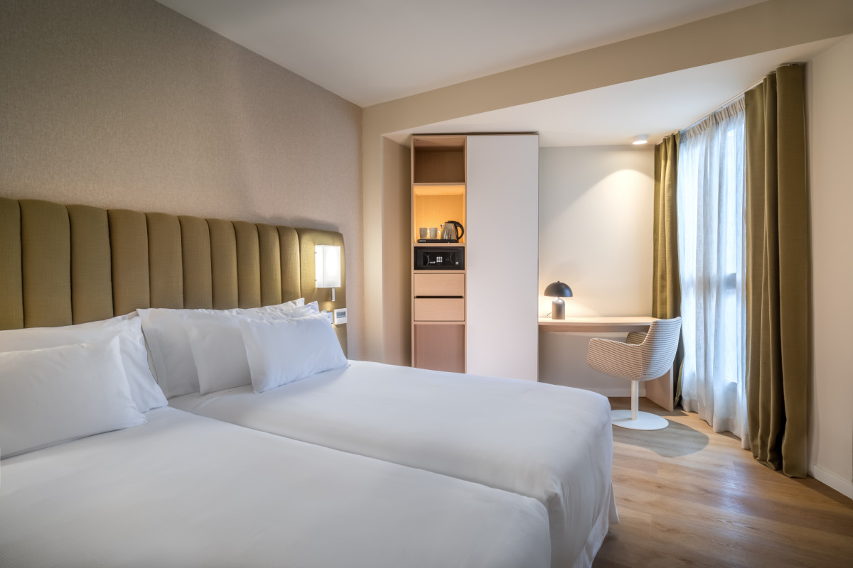 Así se ve el hotel Barceló Bilbao Nervión tras su transformación