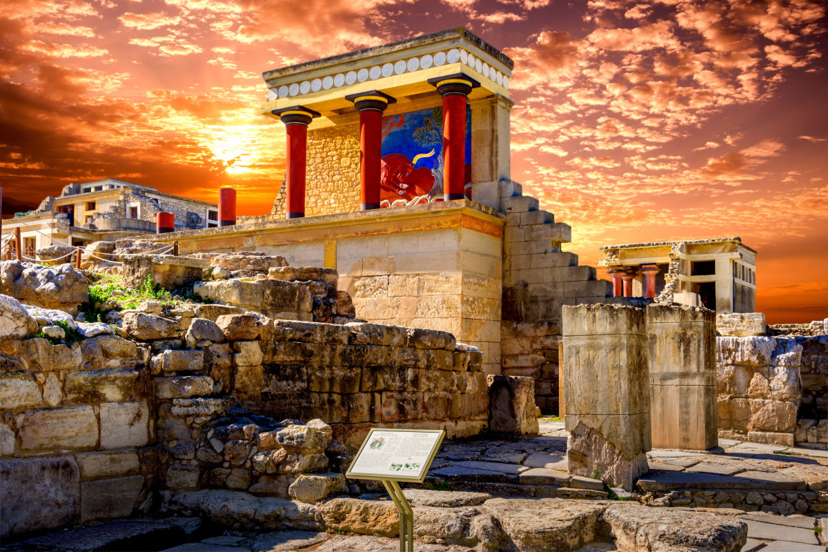 Palacio Cnosos Fuente: Adobe Stock Palacio Cnosos