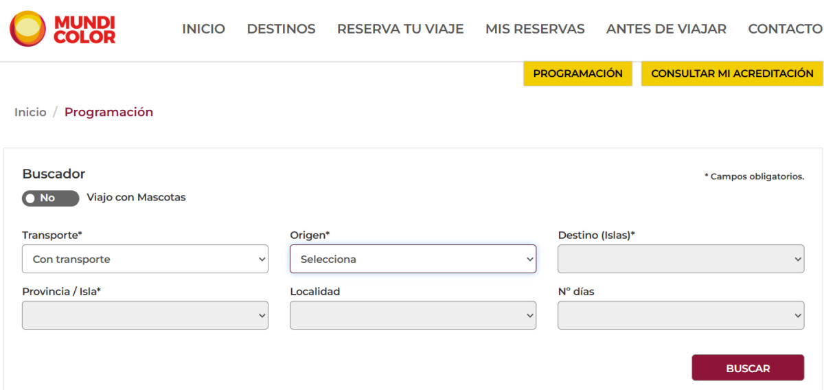 Imserso: Mundicolor lanza la programación de los viajes a Baleares y Canarias
