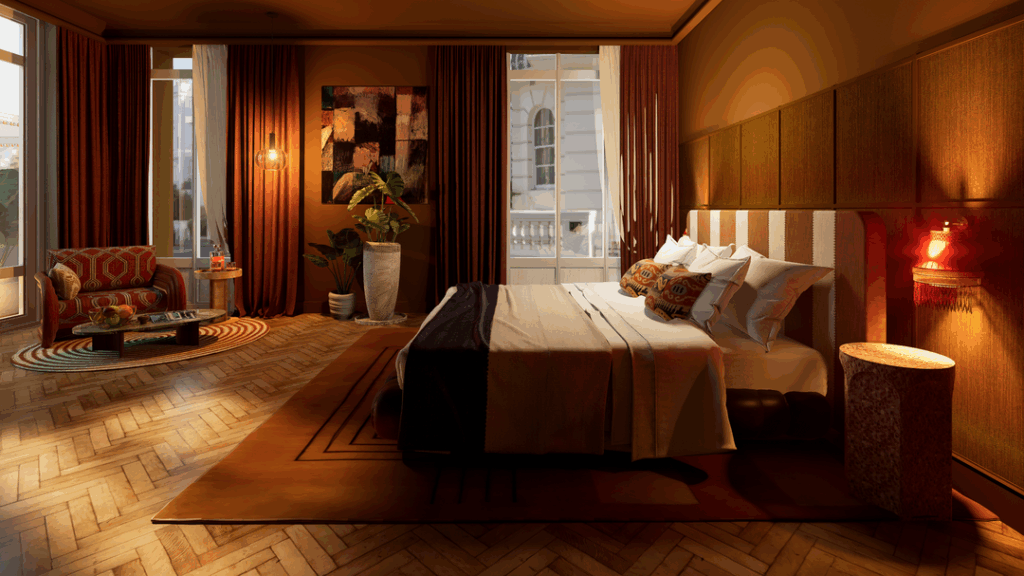 Nômade Temple debutará en España en 2026 con hoteles en Madrid e Ibiza 4 04 Penthouse 02 1