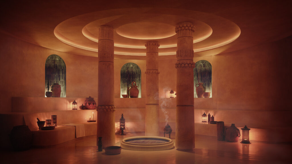 Nômade Temple debutará en España en 2026 con hoteles en Madrid e Ibiza 5 MAD 01 S1 Spa 02 1