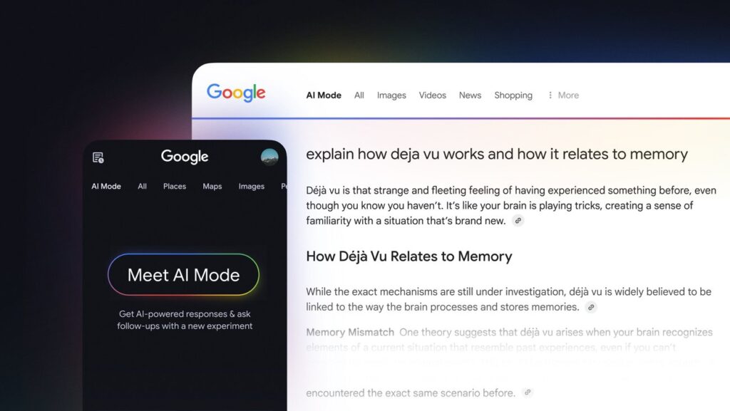 Google AI Mode vs. ChatGPT: la nueva batalla por el viajero digital 4 google ai mode