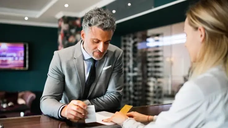 What is a hotel deposit