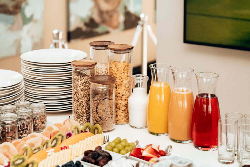 Ideas para buffet de desayuno en hoteles
