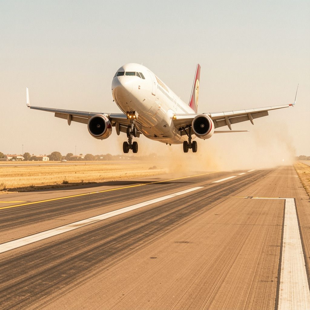 El calor extremo aumentará entre 50 y 222 metros la distancia de despegue en aeropuertos vulnerables para 2050.
