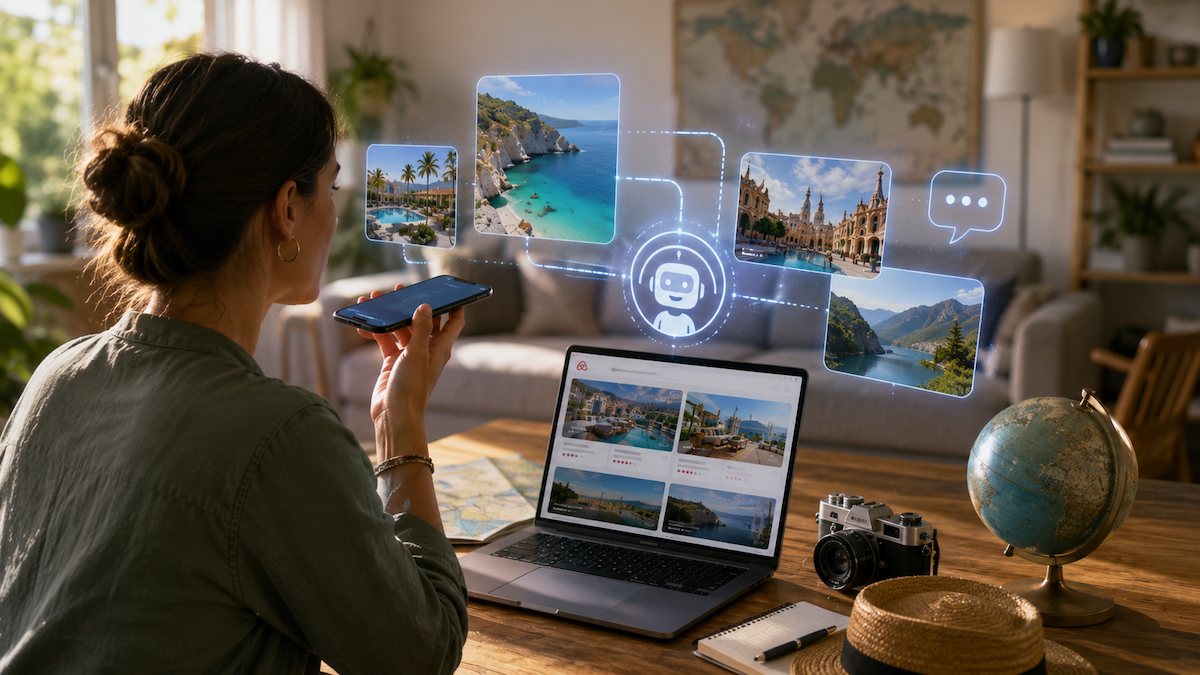 El 88% de los viajeros europeos influenciados por IA al planificar viajes, según Phocuswright.