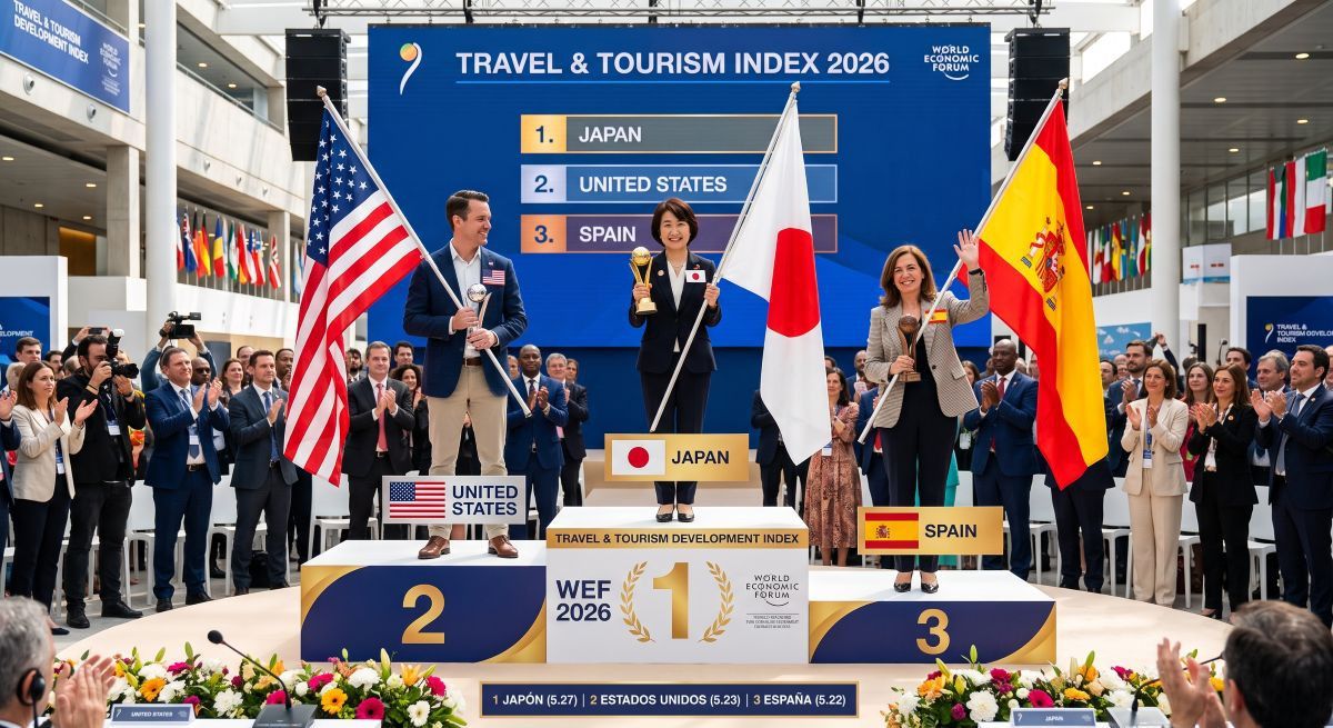 España se mantiene en el top 3 de países más competitivos en turismo, según World Economic Forum