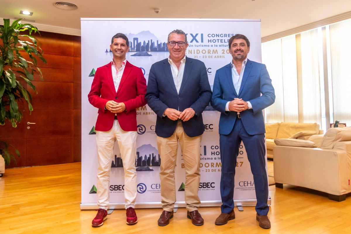 El XXI Congreso de Hoteleros Españoles se celebrará en Benidorm del 21 al 23 de abril de 2027.