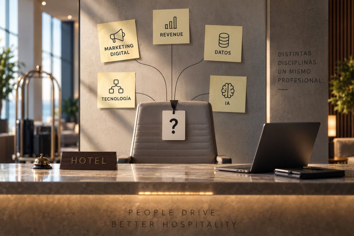 La automatización redefine perfiles en hotelería; se busca combinar marketing, revenue e inteligencia artificial en un solo rol.