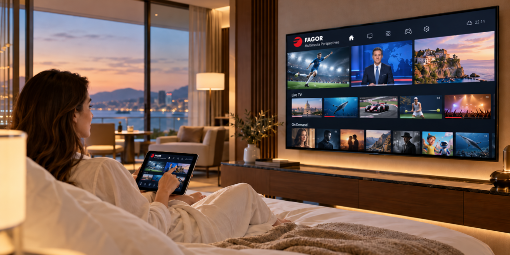 La tecnología OTT transforma la oferta televisiva en hoteles, permitiendo contenidos personalizados y alta calidad en cualquier dispositivo.