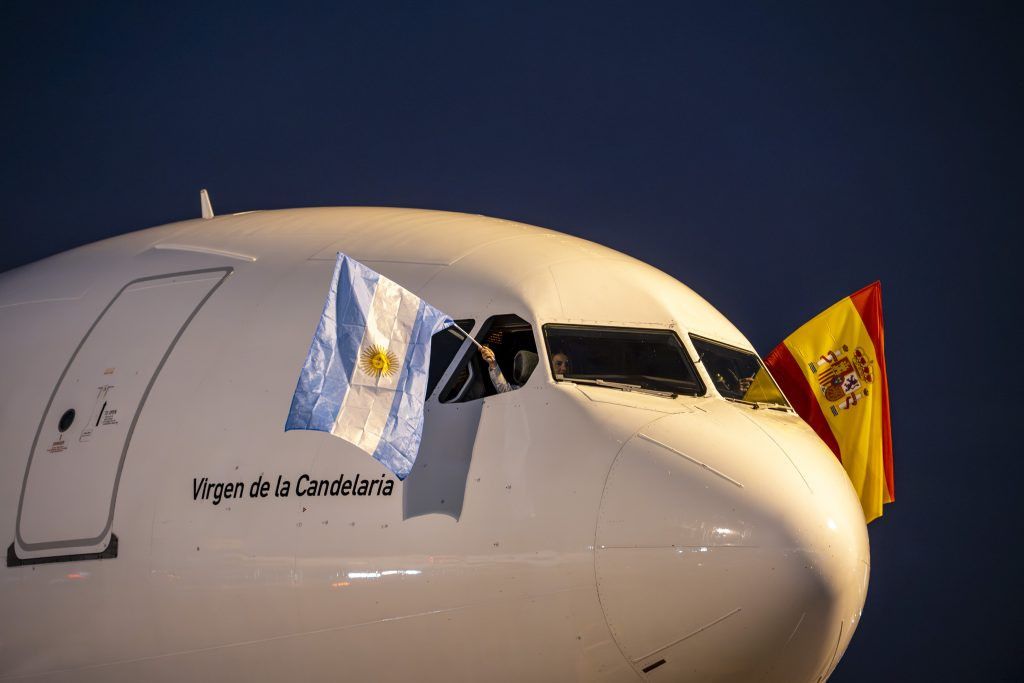 Plus Ultra recorta un 60% los vuelos Madrid-Buenos Aires a poco más de tres meses de inaugurar la ruta