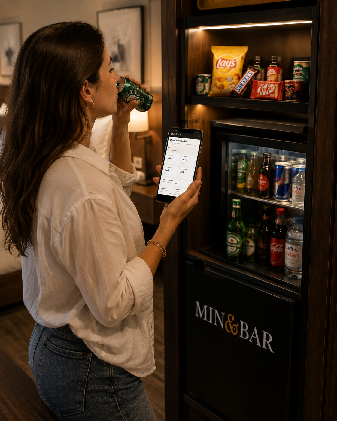 MIN&BAR Revoluciona Minibares Hoteleros: Gestión Completa a Cambio de Ingresos por Alquiler del Espacio